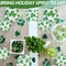 St. Patrick’s Party Supplies: 100-Piece Shamrock Tableware Set – Disposable Plates, Napkins & Forks for 25 Guests, Lucky Green Party Decor